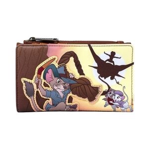 Loungefly Disney Rescuers Down Under Flap Wallet